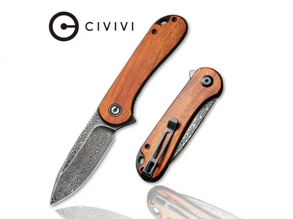 Nôž Civivi Elementum C907DS-2 Cuibourtia Wood Damascus