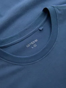 Trendy tričko s nápisom pre mužov modré