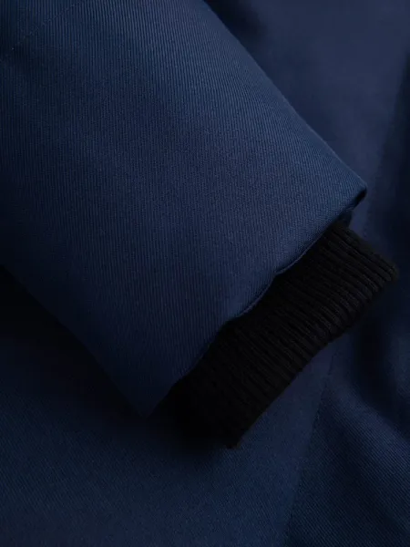 Atraktívna zimná pánska bunda - modrá