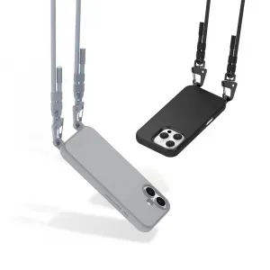 Innocent California Crossbody Case with Lanyard for iPhone 16 Pro - Black