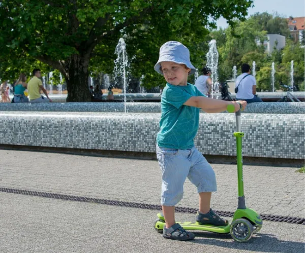 Detská kolobežka Milly Mally Scooter Boogie zelená