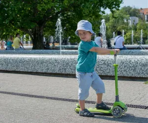 Detská kolobežka Milly Mally Scooter Boogie zelená