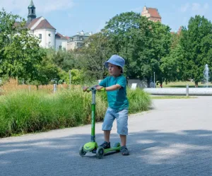 Detská kolobežka Milly Mally Scooter Boogie zelená