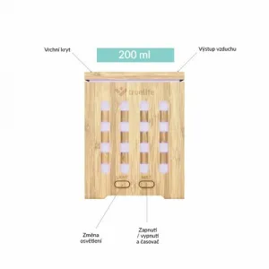 TrueLife AIR Diffuser D7 Bamboo aróma difuzér
