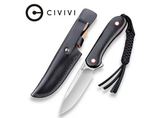 Nôž Civivi Elementum Fixed Blade C2104A Black/Red