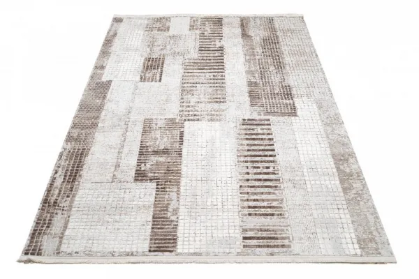 DizajnovývintagekoberecsgeometrickýmivzormivhnedýchodtieňochŠírka:80cm|Dĺžka:150cm56595_115403