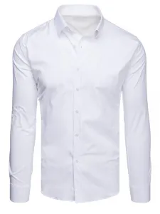Elegantná pánska košeľa biela