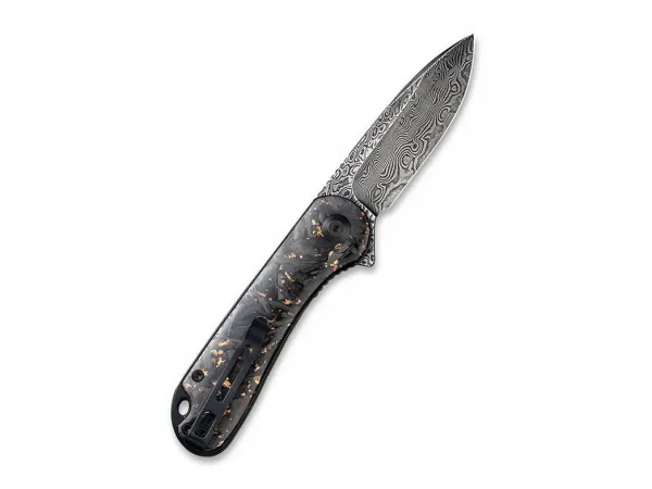 Nôž Civivi Elementum C907C-DS3 Copper Shred Carbon Fiber Damascus