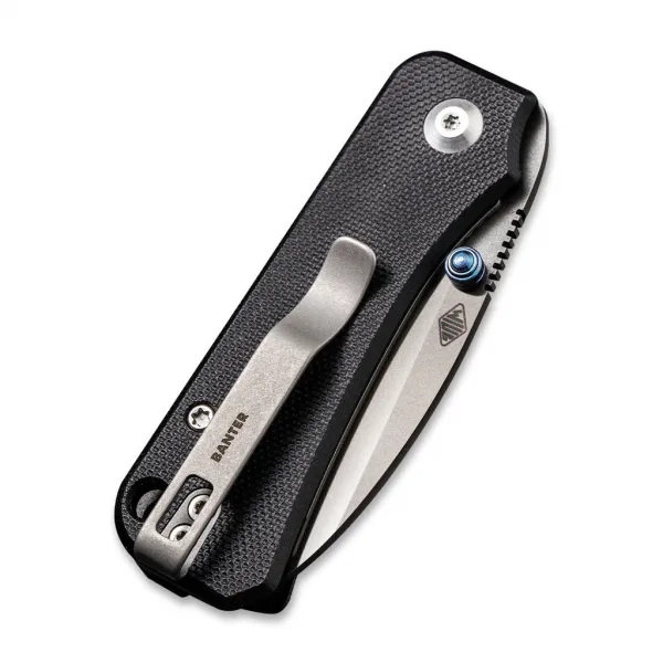Civivi Baby Banter C19068S-1 Black G10 Nitro-V Blade Gray