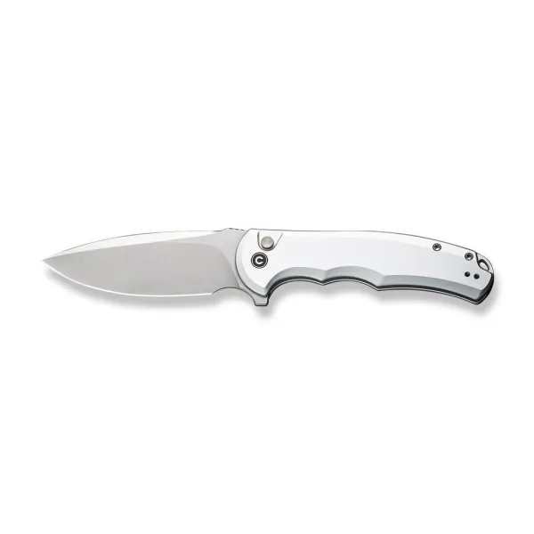 Civivi Button Lock Praxis Nitro-V Silver Aluminum C18026E-2