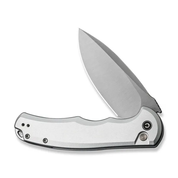 Civivi Button Lock Praxis Nitro-V Silver Aluminum C18026E-2