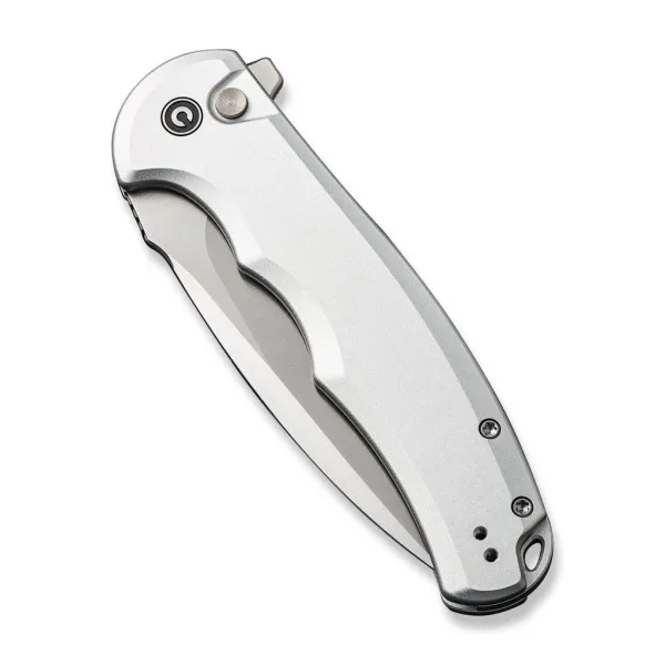 Civivi Button Lock Praxis Nitro-V Silver Aluminum C18026E-2