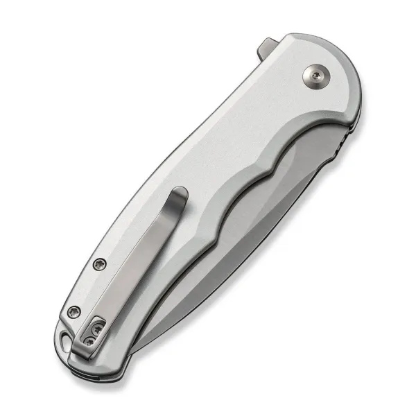 Civivi Button Lock Praxis Nitro-V Silver Aluminum C18026E-2