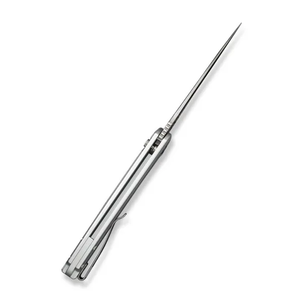 Civivi Button Lock Praxis Nitro-V Silver Aluminum C18026E-2