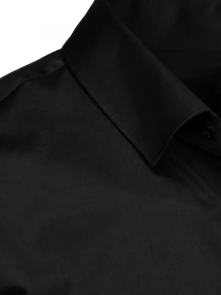 Elegantná pánska košeľa čierna