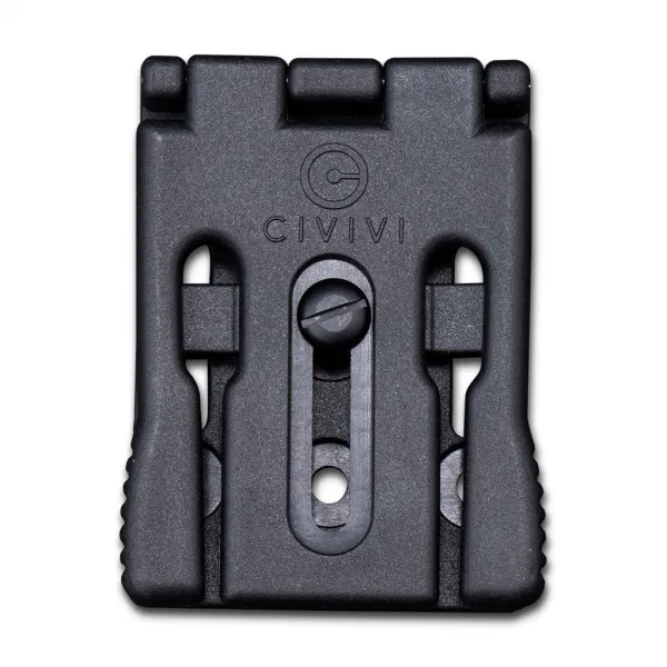Civivi T-Clip CA-04A Black Fiber-glass Reinforced Nylon