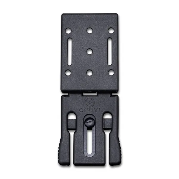 Civivi T-Clip CA-04A Black Fiber-glass Reinforced Nylon