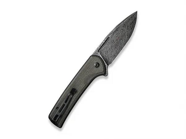 Nôž Civivi Conspirator C21006-DS1 Green Micarta Damascus
