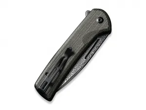 Nôž Civivi Conspirator C21006-DS1 Green Micarta Damascus