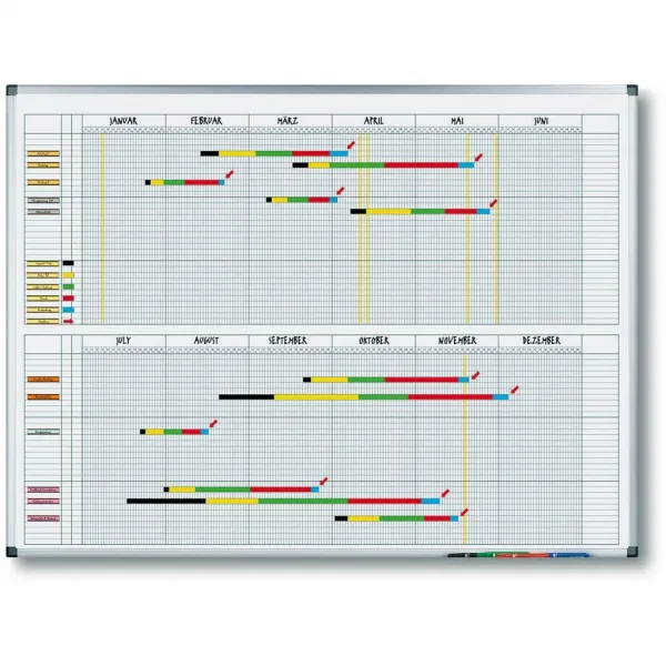 Legamaster Plánovacia tabuľa ročná PREMIUM 90x120 cm
