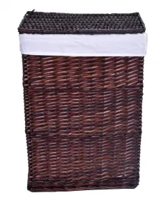 Prútený kôš hnedý 114 L