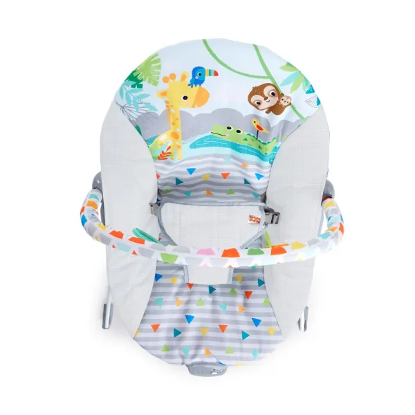 Vibrujúce lehátko Bright Starts Safari Fun