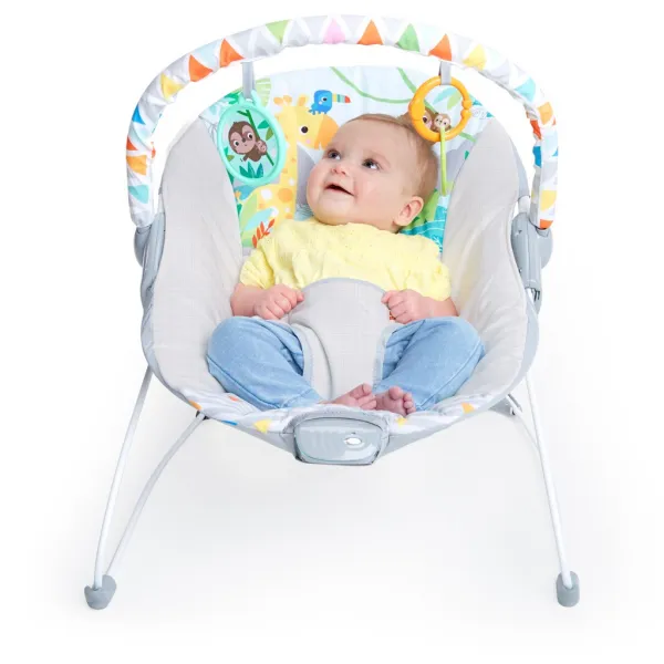 Vibrujúce lehátko Bright Starts Safari Fun