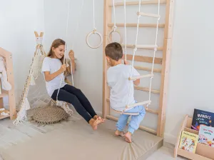 Woodisio Detská drevená rebrina Dino Premium Farba: Prírodné drevo
