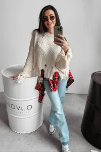 Olavoga Miley svetrík Farba: Čierna, Konfekčná veľkosť: one-sized