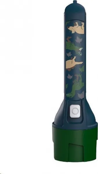 Ledlenser KIDBEAM4 DINO Baterka, tmavo zelená, veľkosť