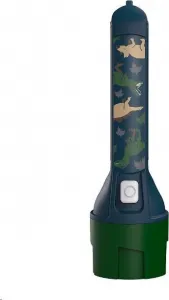 Ledlenser KIDBEAM4 DINO Baterka, tmavo zelená, veľkosť