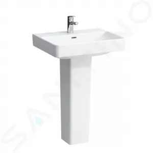 Laufen Pro S - Umývadlo, 600 mm x 465 mm, 1 otvor na batériu, biela H8109630001041