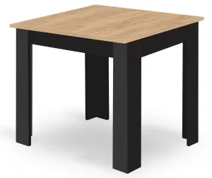 NP 80x80 Artisan stôl čierne nohy 9403 20 80 00