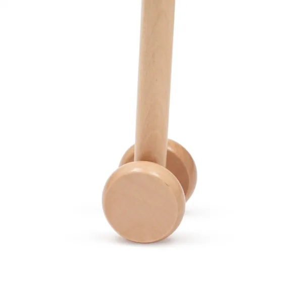 Hobby Horse so zvukom a kolieskami Bruno Baby Mix Brown