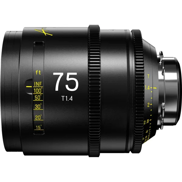 DZO Optics DZOFilm Arles 75 mm T1.4 FF/VV Prime Cine Lens (PL) (metrický) 36055