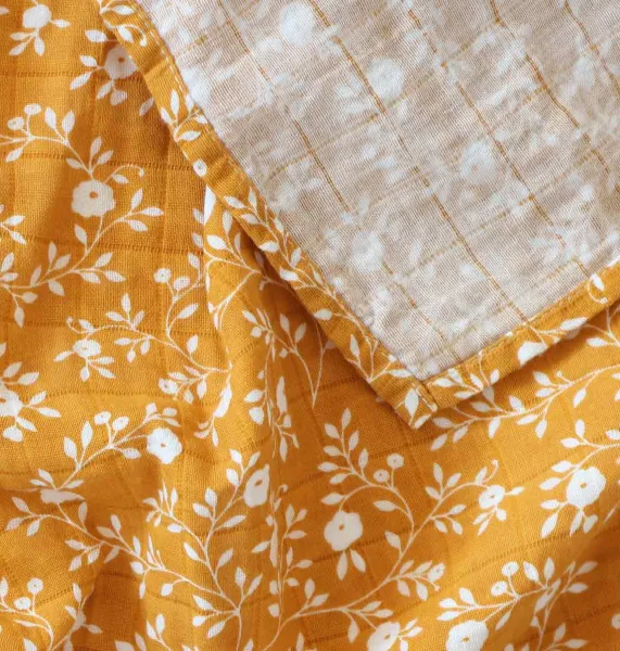 A Little Lovely Company - Mušelínové plienky, blossom - caramel - 2 ks
