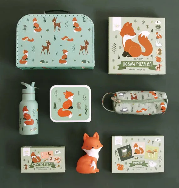 A Little Lovely Company - priradzovacie puzzle – počítanie s kamarátmi z lesa