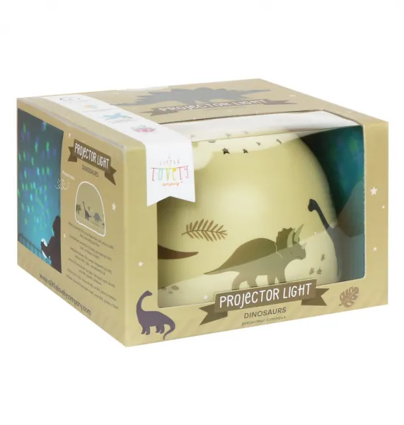 A Little Lovely Company - lampa s projektorom - dinosaury