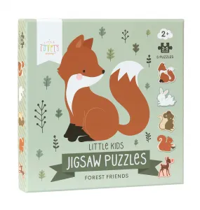 A Little Lovely Company - puzzle s lesnými zvieratkami