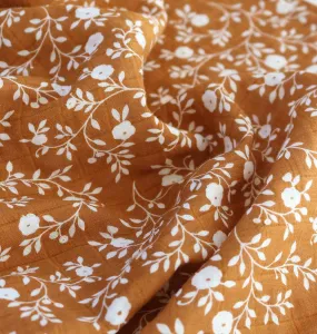 A Little Lovely Company - Mušelínová osuška XL, blossom - caramel