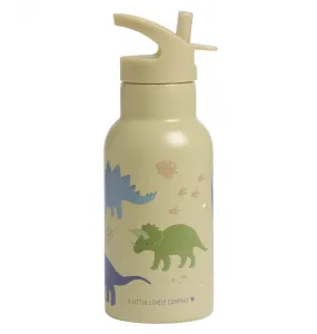 A Little Lovely Company - antikorová fľaša na pitie, 350 ml - dinosaury