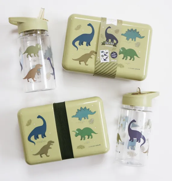 A Little Lovely Company - fľaša na pitie - dinosaury