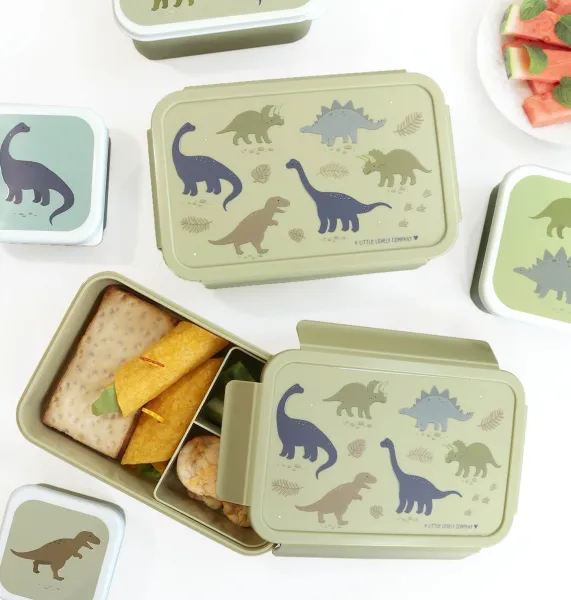 A Little Lovely Company - škatuľka na desiatu - dinosaury