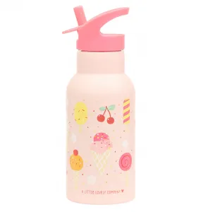 A Little Lovely Company - antikorová fľaša na pitie, 350 ml - zmrzlina