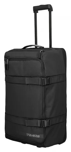 Cestovná taška na kolieskach Travelite Kick Off Wheeled Duffle L Black