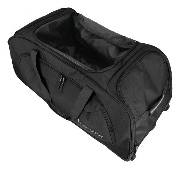 Cestovná taška na kolieskach Travelite Kick Off Wheeled Duffle XL Black