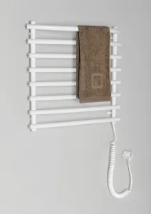 AQUALINE - Elektrický sušiak uterákov, 570x465, 72W, biela SU110A