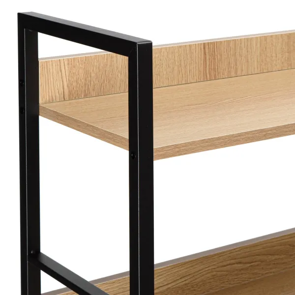Moderná industriálna podkrovná knižnica Varberg Oak