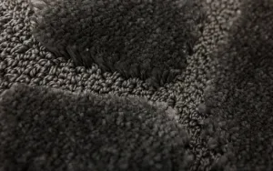 Kúpeľňový koberček Ocean tmavosivý kruh