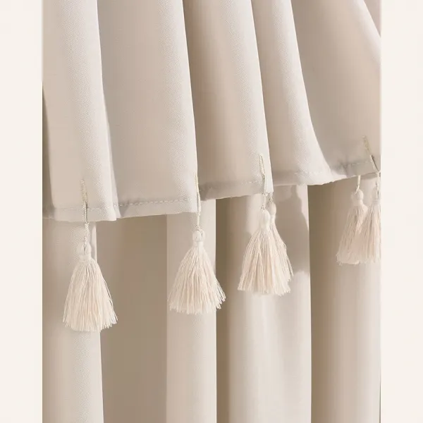 BéžovýzávesAstoriasostrapcami140x250cm
